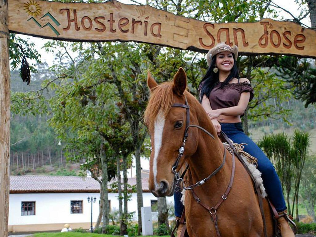 Hosteria San Jose De Сигчос Экстерьер фото